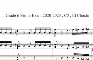 Orientale 英皇六级 ABRSM Grade_6_Violin_Exam_2020-2023__B1