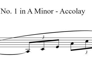 阿柯莱a小调小提琴协奏曲 – Accolay Concerto_No._1_in_A_Minor