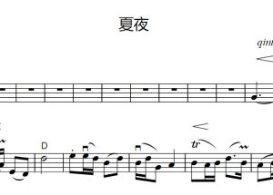 夏夜 小提琴曲