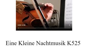 G大调弦乐小夜曲 莫扎特 Eine Kleine Nachtmusik AMEB