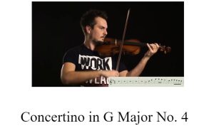 阿道夫·胡贝尔G大调学生小协奏曲 Adolf Huber Concertino in G Major