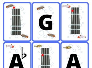 小提琴+钢琴基础音符识谱闪卡