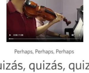 英皇四级：C2 Quizas Perhaps