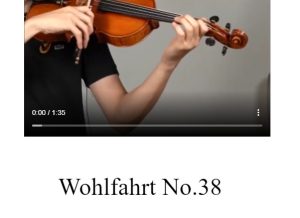 沃尔法特 练习曲 38 Wohlfahrt No.38