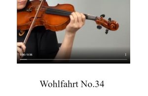 沃尔法特 练习曲 34 Wohlfahrt No.34