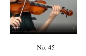 沃尔法特 练习曲 45 Wohlfahrt No.45