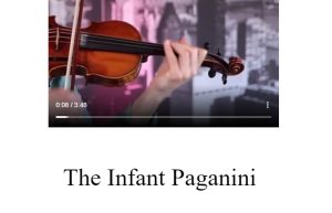 The Infant Paganini 幼年帕格尼尼幻想曲