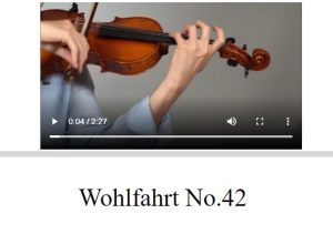沃尔法特 练习曲 42 Wohlfahrt No.42