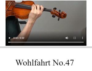 沃尔法特 练习曲 47 Wohlfahrt No.47
