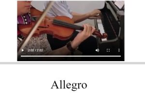 英皇五级 A2 Jean-Marie Leclair: Allegro (3rd movt from Sonata in B minor, Op. 5 No. 5)