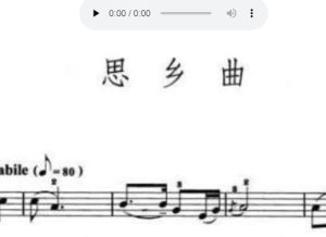 思乡曲 – 马思聪