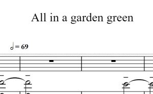 All In A Garden Green – AMEB 3