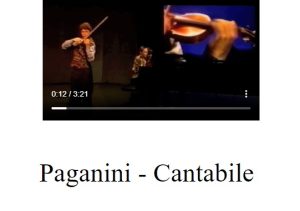 Paganini Cantabile