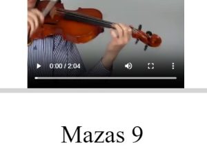 Mazas 9 – op36