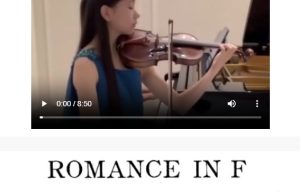 Romance in F major 贝多芬浪漫曲