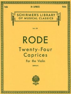 Rode Caprices 24 – 罗德24首随想曲